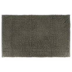 TENDANCE Tapis de bain microfibre (50 x 80 cm) Boules Gris Online