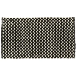 TENDANCE Tapis de bain microfibre maille (45 x 90 cm) Sucre et Beige Noir Sale