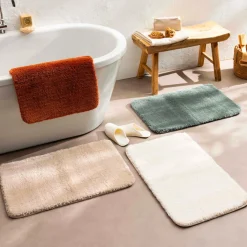 douceur d'intu017drieur Tapis de bain microfibre (50 x 80 cm) Maël cèdre Vert Online