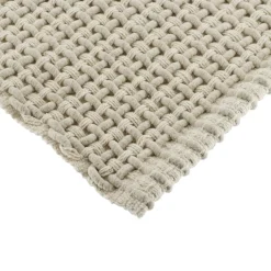 TENDANCE Tapis de salon coton (50 x 120 cm) Mimetisme Beige Discount