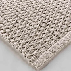 DOUCEUR D'INTERIEUR Tapis de salon coton (50 x 80 cm) Alivia Beige Best