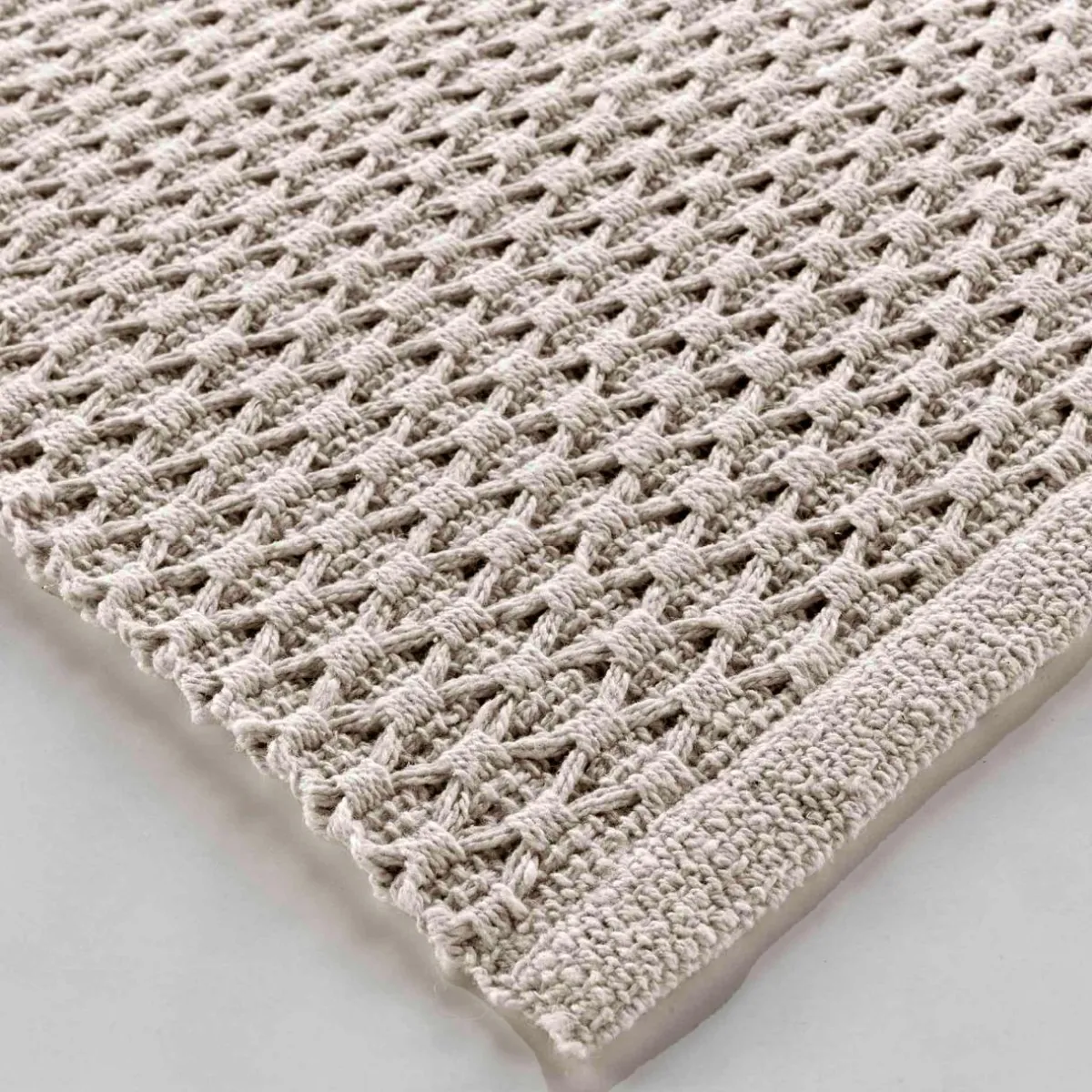 DOUCEUR D'INTERIEUR Tapis de salon coton (50 x 80 cm) Alivia Beige Best