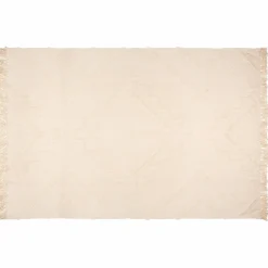 ATMOSPHERA Tapis de salon coton (120 x 170 cm) Inca Ivoire Sale