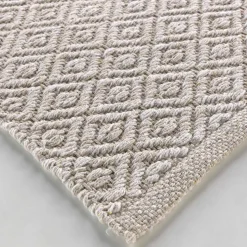 DOUCEUR D'INTERIEUR Tapis de salon coton (50 x 80 cm) Matteo Beige Best
