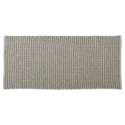 TENDANCE Tapis de salon coton (50 x 120 cm) Mimetisme Taupe Sale