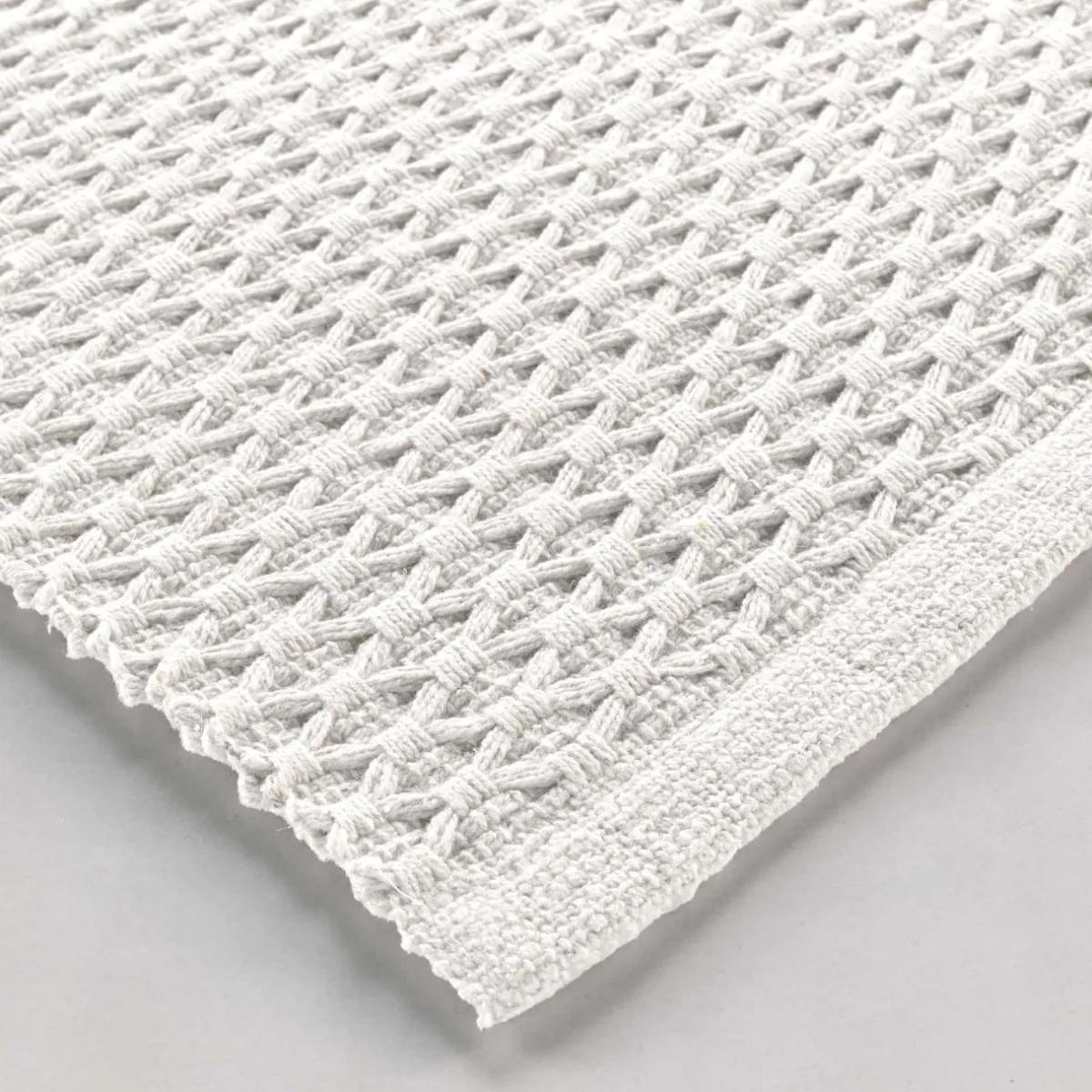 DOUCEUR D'INTERIEUR Tapis de salon coton (50 x 80 cm) Alivia Ecru Best