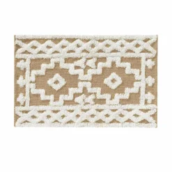 DOUCEUR D'INTERIEUR Tapis de salon jute (60 x 90 cm) Medine Beige Discount