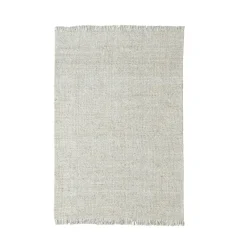 EMINZA Tapis de salon rectangulaire laine tissée (160 x 230 cm) Jacks Beige Hot