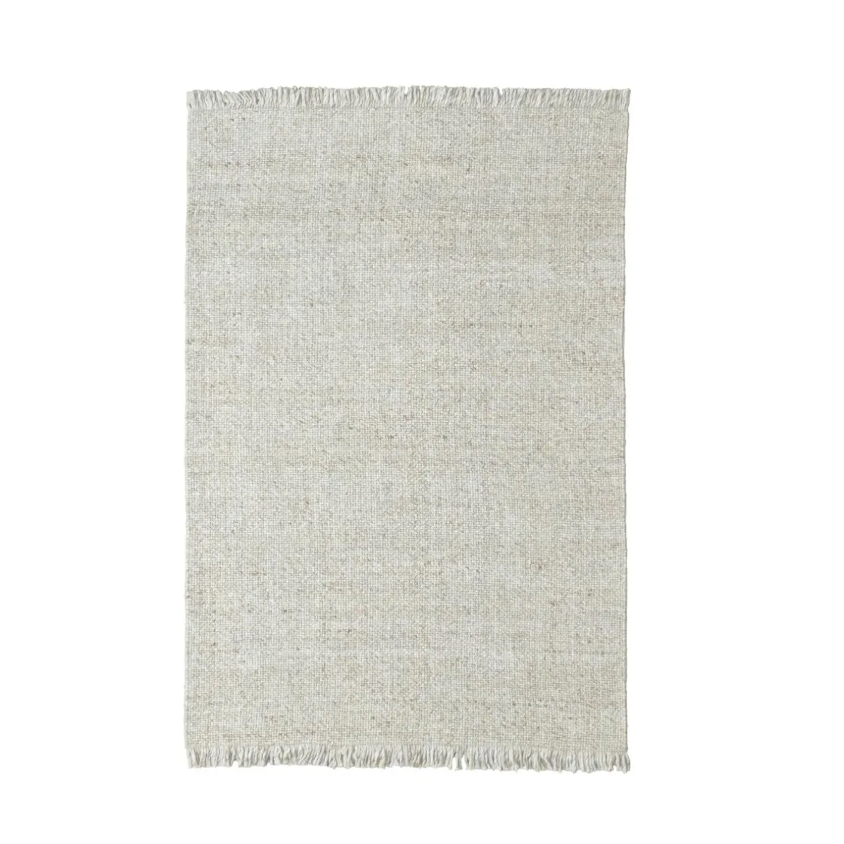 EMINZA Tapis de salon rectangulaire laine tissée (160 x 230 cm) Jacks Beige Hot