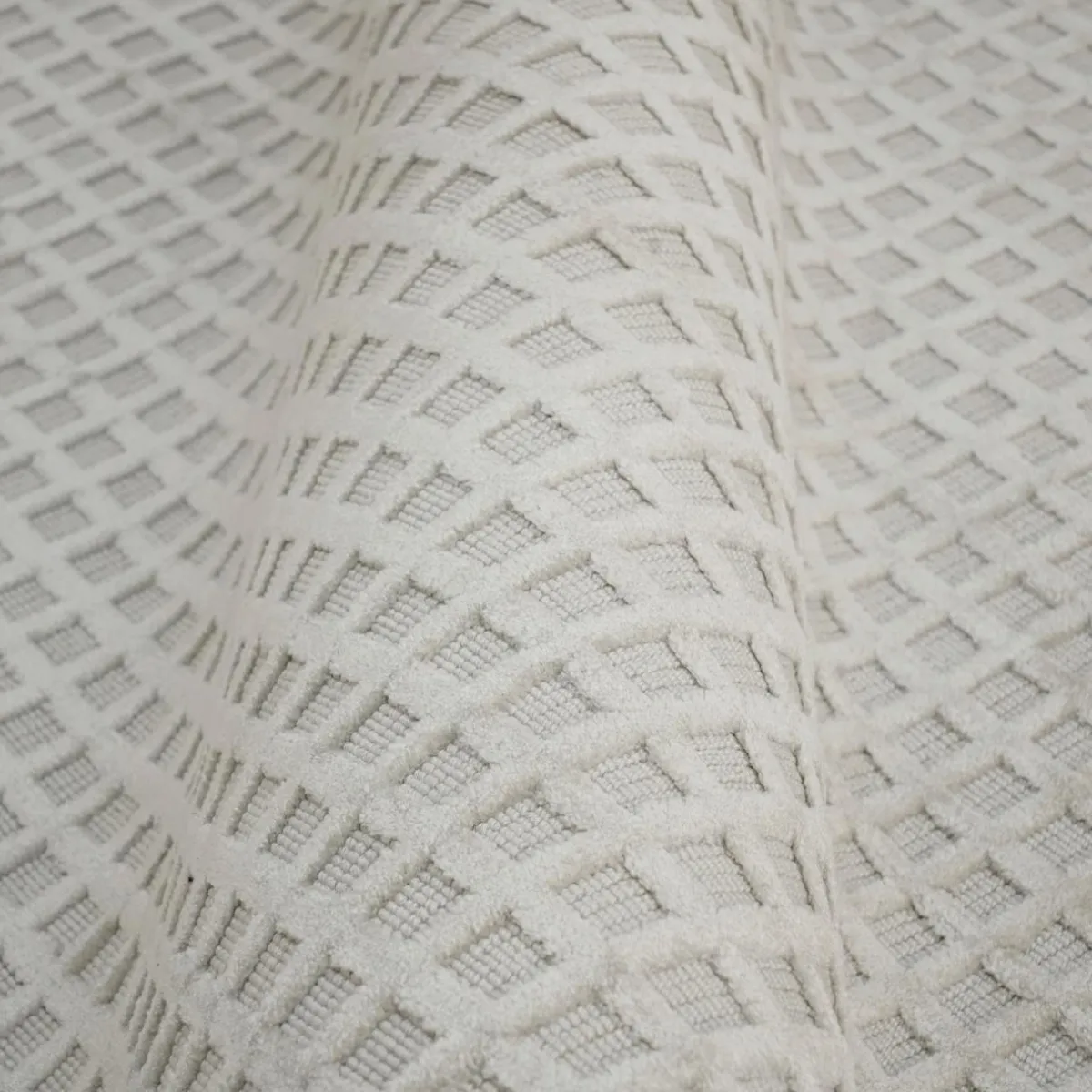 EMINZA Tapis de salon rectangulaire tissé (140 x 200 cm) Ravi pampa Beige Outlet