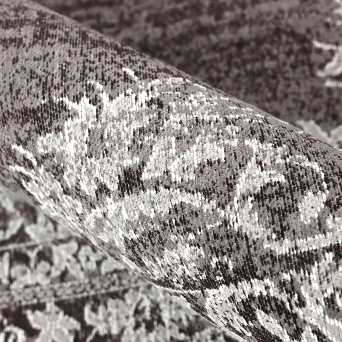 EMINZA Tapis de salon rectangulaire jacquard (140 x 200 cm) Sana Gris Online