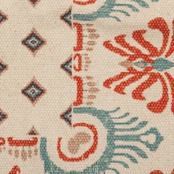Atmosphera, cru017dateur d'intu017drieur Tapis de salon rectangulaire coton (170 x 120 cm) Ikat Multicolore Hot