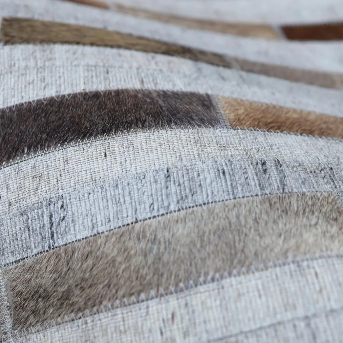 EMINZA Tapis de salon rectangulaire laine jacquard (160 x 230 cm) Sanjay Gris Outlet