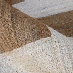 EMINZA Tapis de salon rectangulaire jute tissée main (160 x 230 cm) Anjali Marron Sale