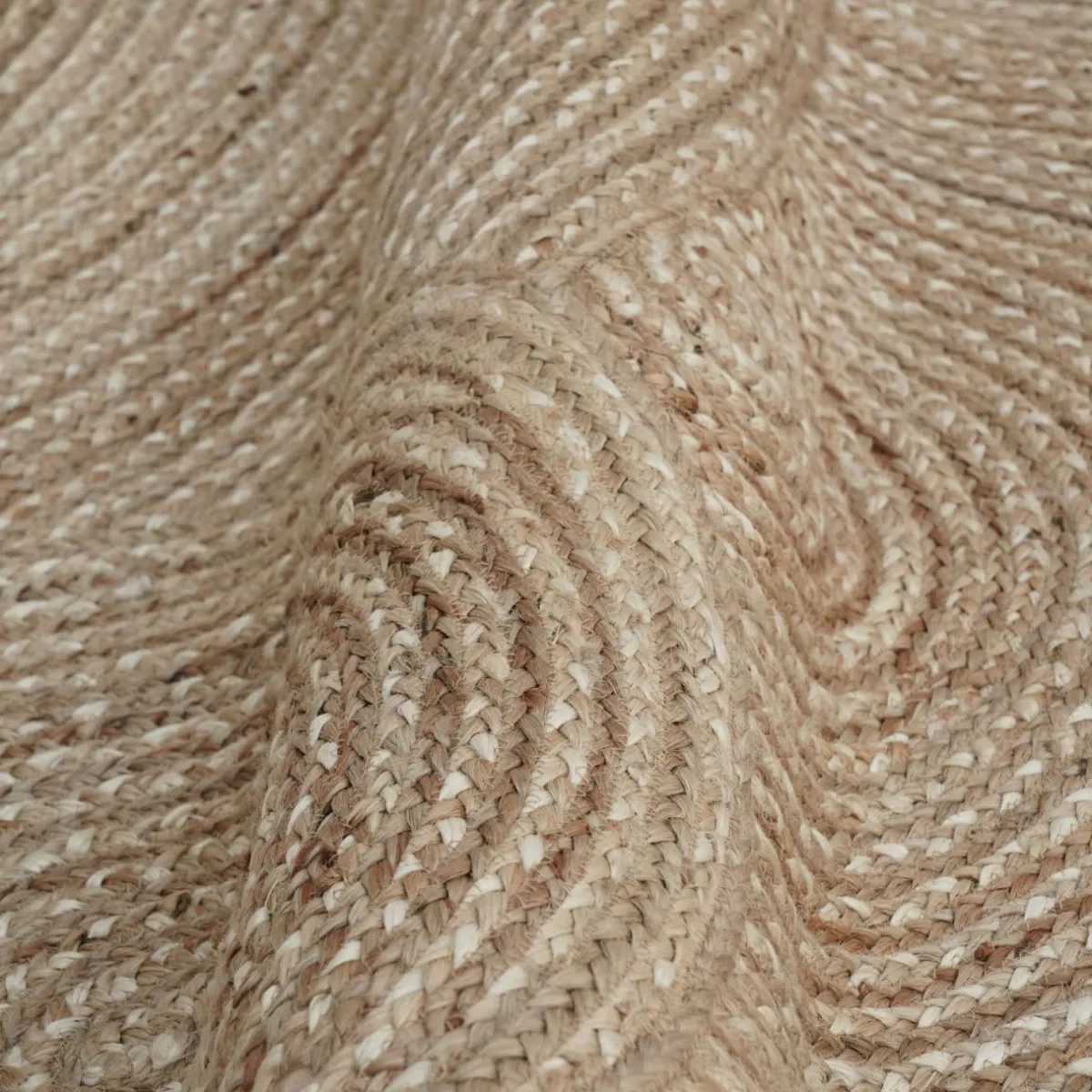 EMINZA Tapis de salon rectangulaire jute tressée (200 x 300 cm) Neha Beige New