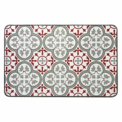 LUANCE Tapis d'entrée antidérapant (50 x 80 cm) Paco Rouge Best