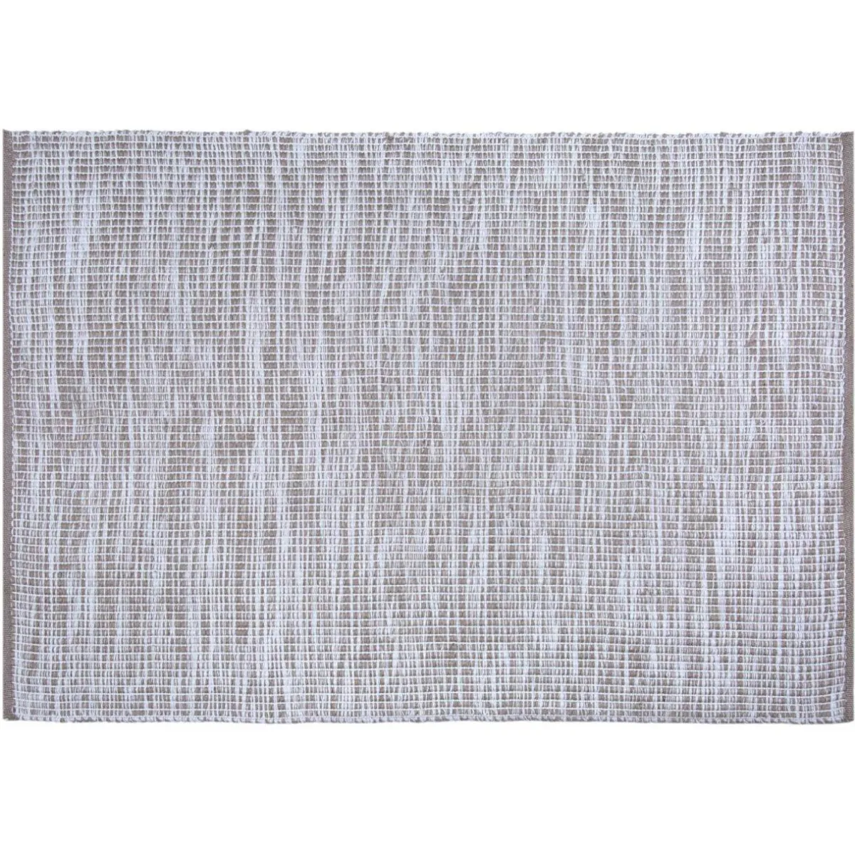 L'EFFET PAPILLON Tapis d'extérieur rectangulaire (120 x 170 cm) Bono Ficelle Gris ficelle Outlet