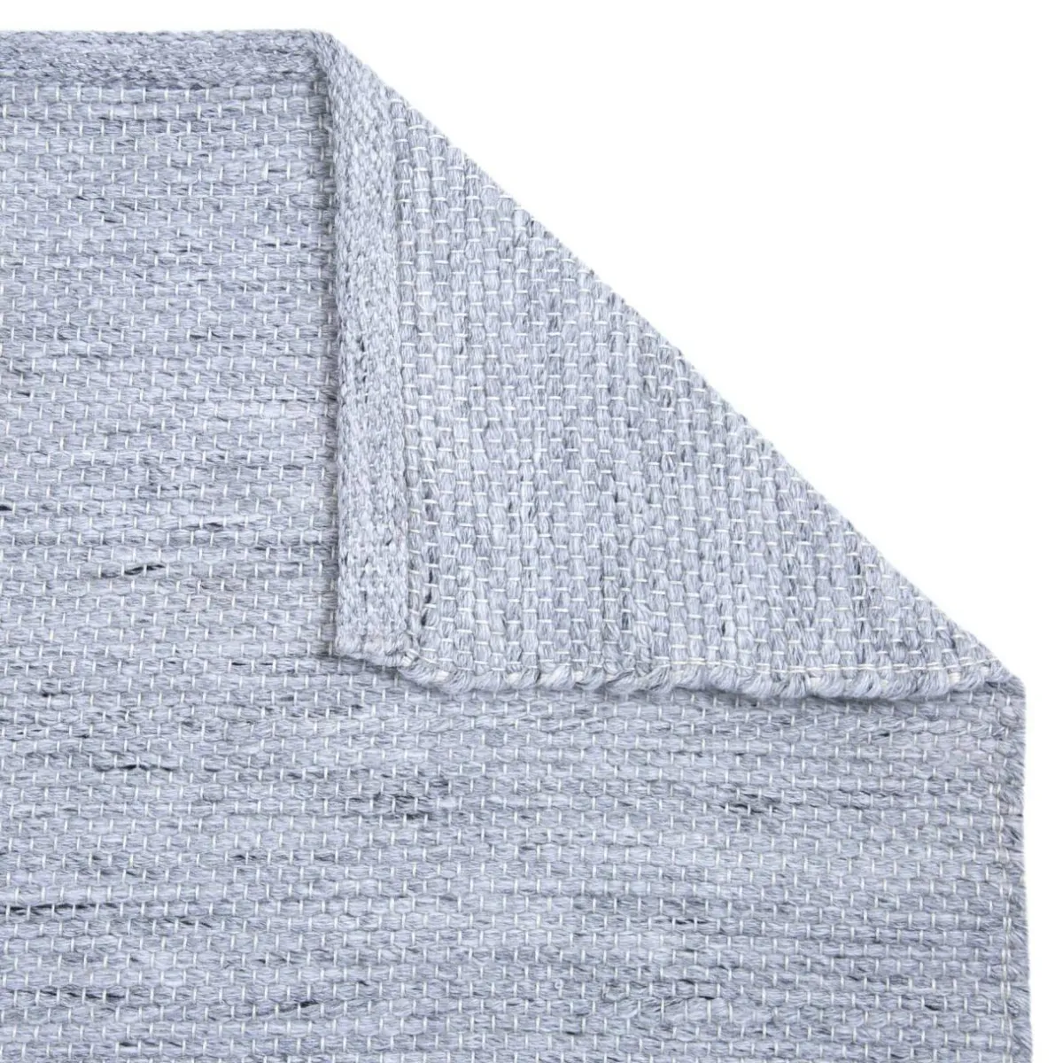 L'EFFET PAPILLON Tapis d'extérieur rectangulaire (120 x 170 cm) Léo chiné Gris Discount