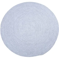 L'EFFET PAPILLON Tapis d'extérieur rond (D160 cm) Pablo Noir cendré Noir cendré Sale
