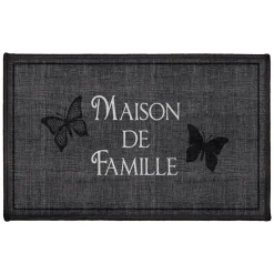 DOUCEUR D'INTERIEUR Tapis multi-usage (50 x 80 cm) Familia Gris Outlet