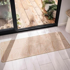 douceur d'intu017drieur Tapis tissé antidérapant (45 x 120 cm) Modul Blanc Outlet