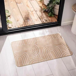 douceur d'intu017drieur Tapis tissé antidérapant (45 x 75 cm) Modul Blanc Online
