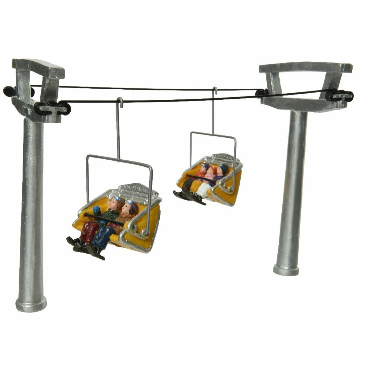 KAEMINGK Télésiège et Figurines enfants "Remontée mécanique" Multicolore Online