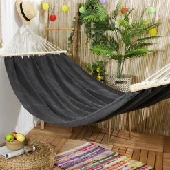 #N/A Toile de hamac Nature douce foncé Gris Sale