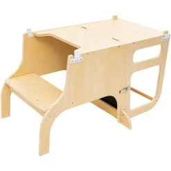 Atmosphera cru017dateur d'intu017drieur for kids Tour d'observation bureau bois (H91 cm) Alba Marron Sale