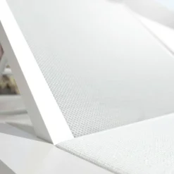 MOBELLIA Transat double en aluminium Pirae Blanc Clearance