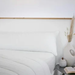 L'effet papillon Traversin coton anti acarien (160 x 40 cm) Sirius Blanc Outlet