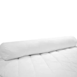 EMINZA Traversin moelleux (140 x 23 cm) Doux et gonflant Blanc Discount