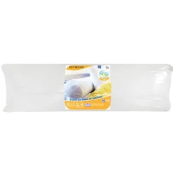 EMINZA Traversin moelleux (90 x 23 cm) Doux et gonflant Blanc Outlet