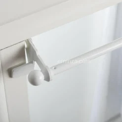 LUANCE Tringle extensible Fix'vit (50 à 80 cm) Blanc Outlet