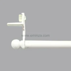 LUANCE Tringle extensible Fix'vit (30 à 50 cm) Blanc Clearance