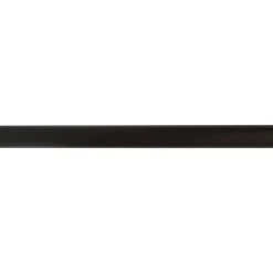 LUANCE Tringle rideau bois (L200 cm / D28 mm) Nils mat Noir New