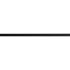 LUANCE Tringle rideau extensible en métal (L120 - 210 cm / D17 - 20 mm) Jim mat Noir Best