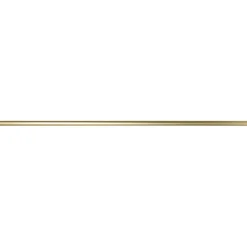 LUANCE Tringle rideau métal (L200 cm / D28 mm) Lino Or