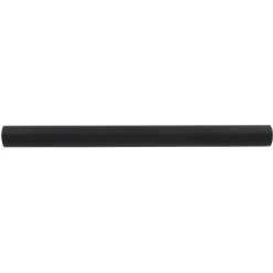 LUANCE Tringle rideau métal (L250 cm / D20 mm) Jim mat Noir Outlet