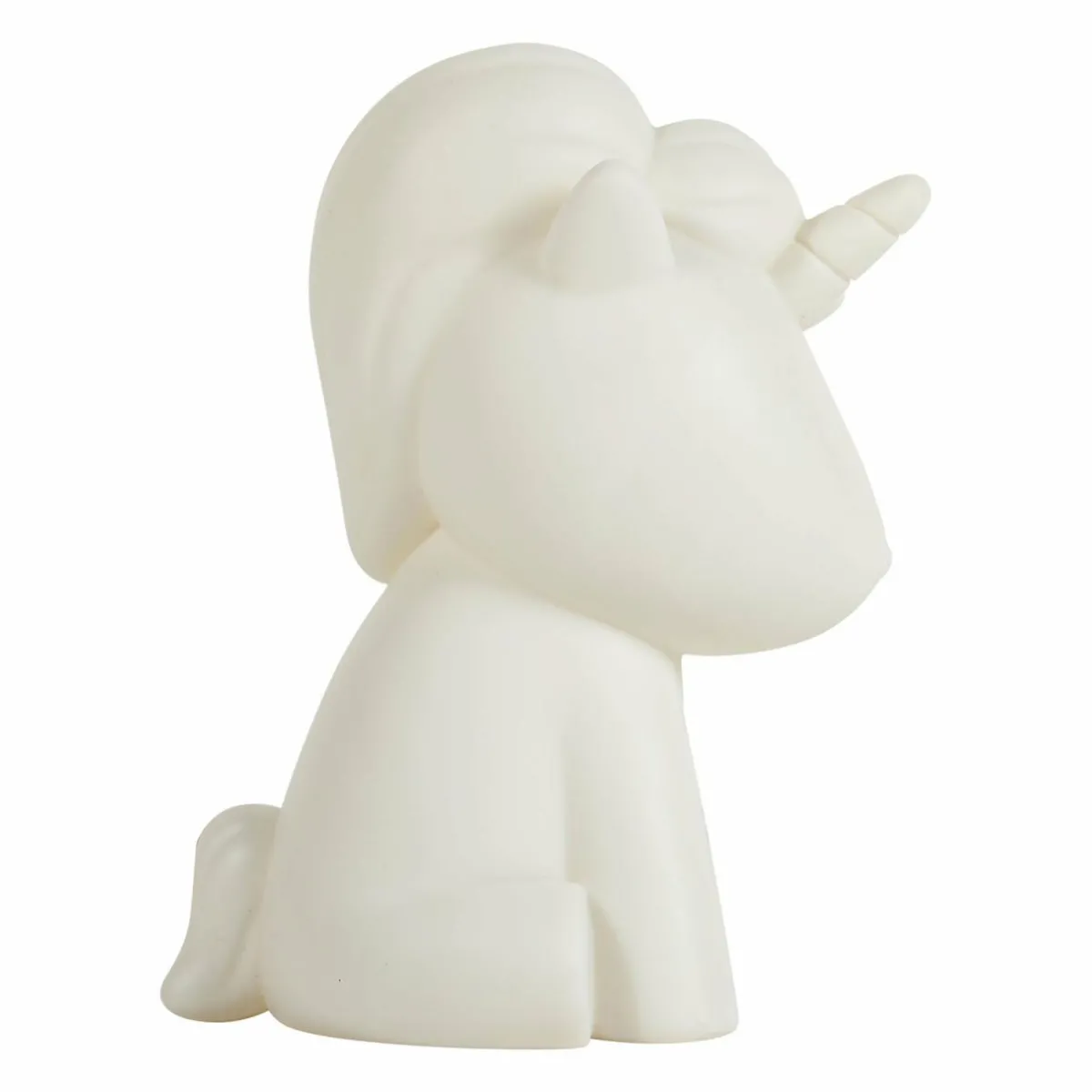 OSTARIA Veilleuse enfant (L 13,5 cm) Licorne he Blanc