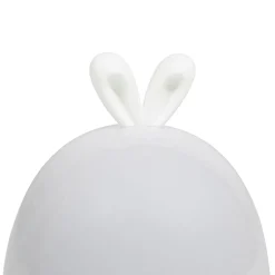 OSTARIA Veilleuse enfant piles ou usb (12 x 15,7 cm) Lapin he Blanc Hot
