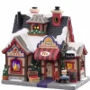 LEMAX Village de Noël à piles lumineux Le Crêpe Café Outlet