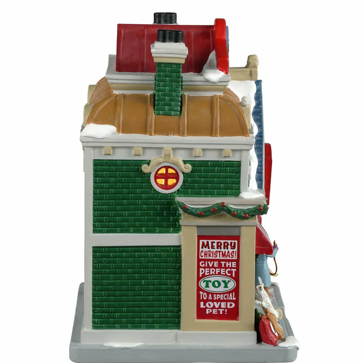 LEMAX Village de Noël à piles lumineux Boutique de jouets Fur-Ever Online