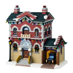 LEMAX Village de Noël lumineux Poste de Police Hot