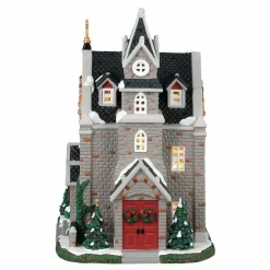 LEMAX Village de Noël lumineux Eglise St Luke Sale