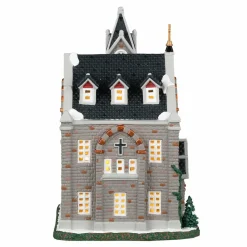 LEMAX Village de Noël lumineux Eglise St Luke Sale