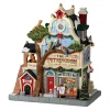 LEMAX Village de Noël lumineux à piles Le Royaume des animaux New