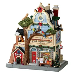 LEMAX Village de Noël lumineux à piles Le Royaume des animaux New