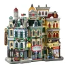LEMAX Village de Noël lumineux à piles Hôtel Holly Jolly Best