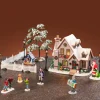 LEMAX Village de Noël lumineux Ensemble complet Noël Blanc Clearance